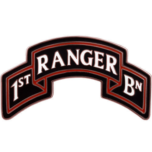 1ST RANGER BATTALION SCROLL - 75TH REGIMENT