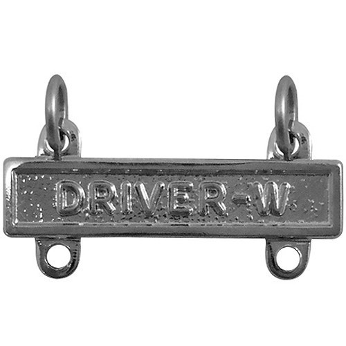 QUALIFICATION BAR: DRIVER W