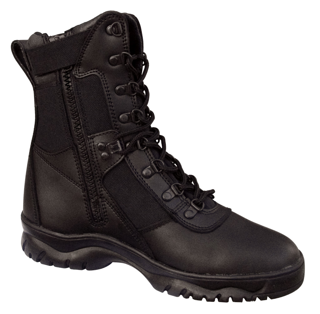 Rothco Forced Entry 8″ Tactical Boot With Side Zipper – Top's Military ...